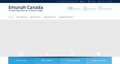 Desktop Screenshot of emunahcanada.org